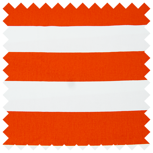 Orange 3" Prison Stripe   