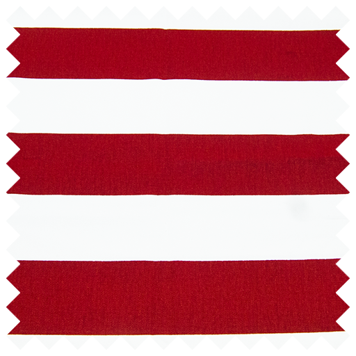 Red 3" Prison Stripe    