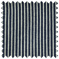 Hickory Stripe Wide Indigo Denim    